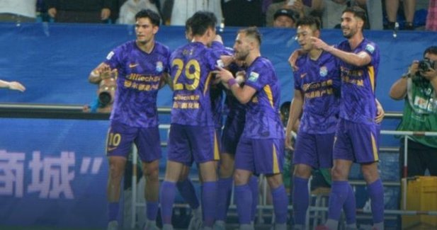基莱斯单刀破门，津门虎2-0海牛
