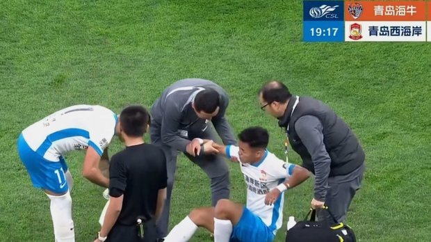 半场：西海岸1-0海牛，彭欣力破门，南松进球被吹